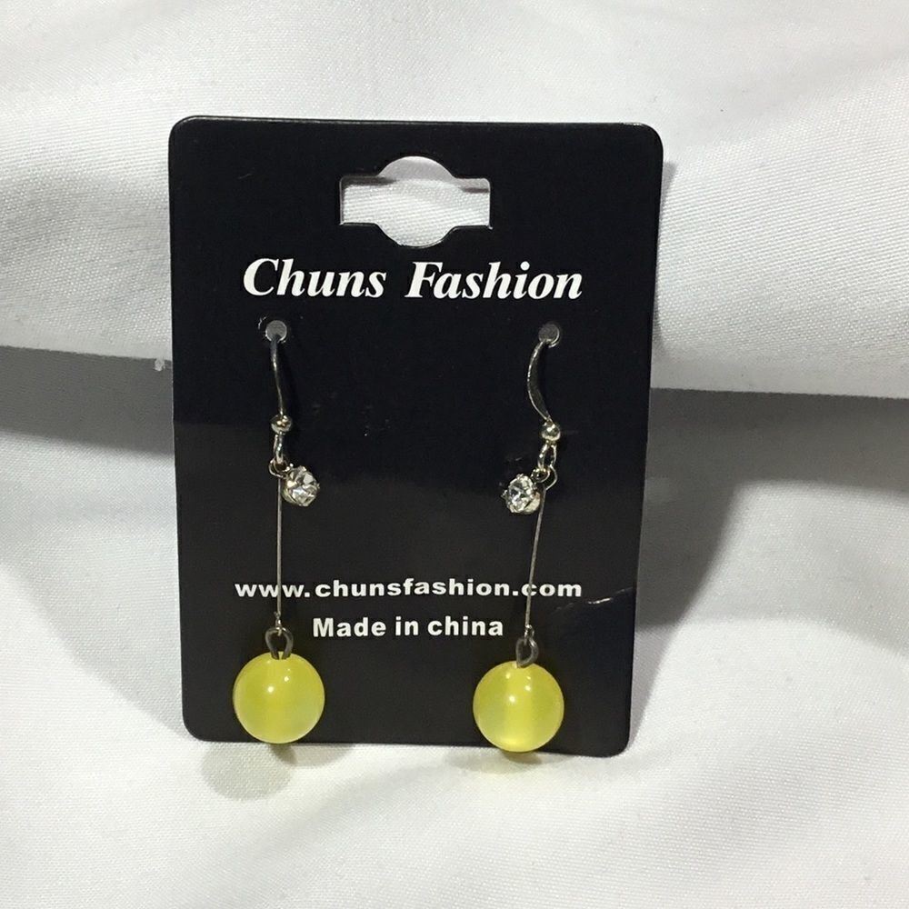 Single Beaddangleearrings(Uc3)